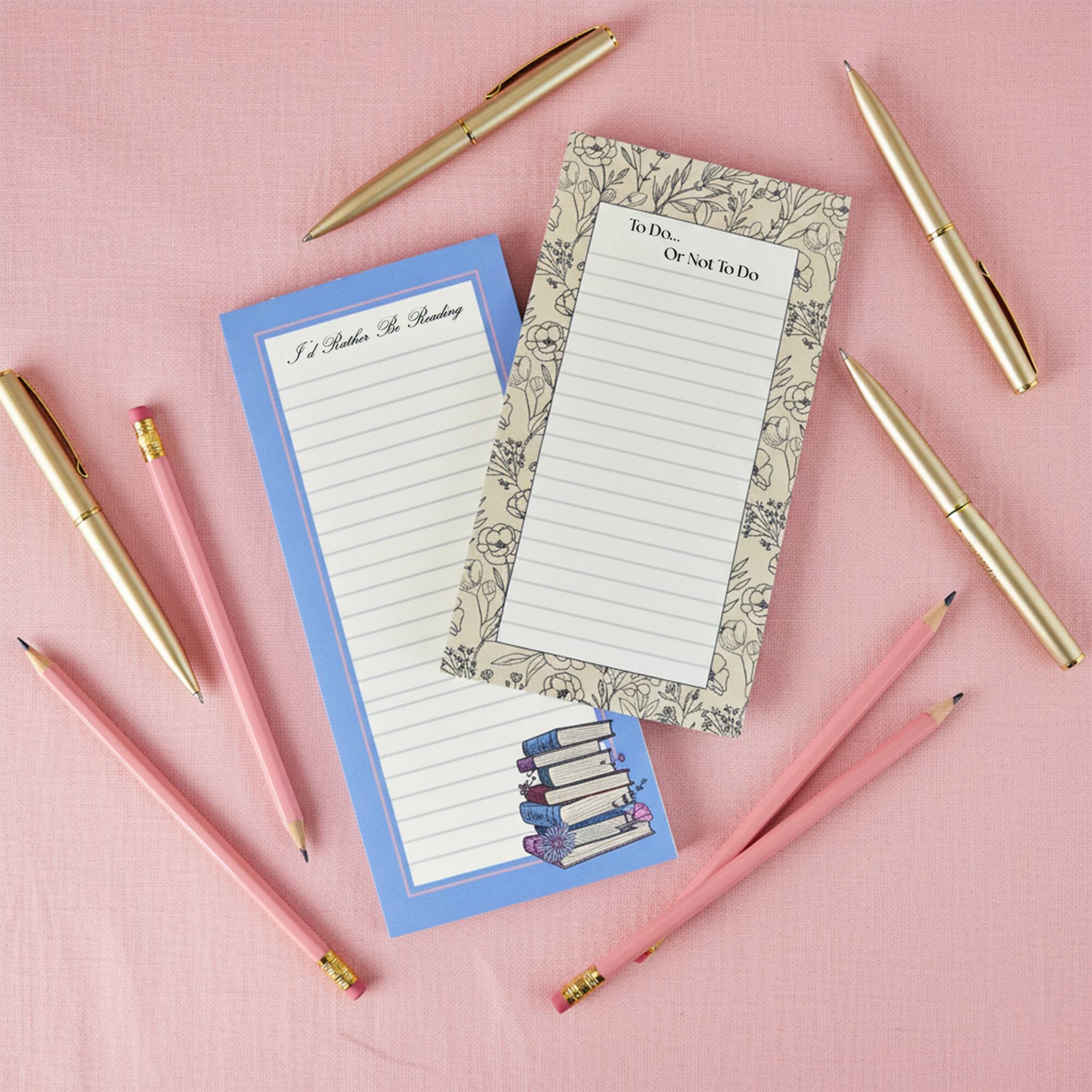 I'd Rather Be Reading Magnet List Pad Set by Ashland®